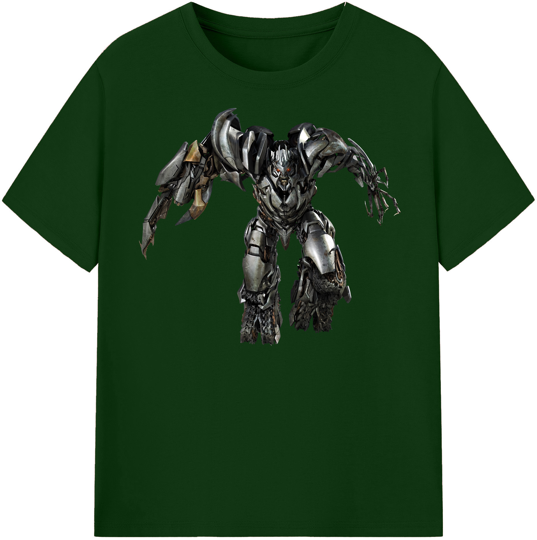 （画像用） Transformers トランスフォーマー 綿100％半袖Tシャツ（フロントプリント）